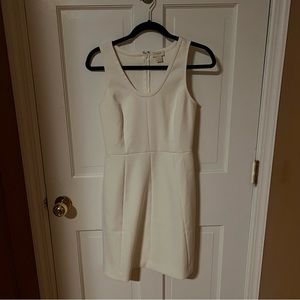 J Crew White Work Dress Size 0